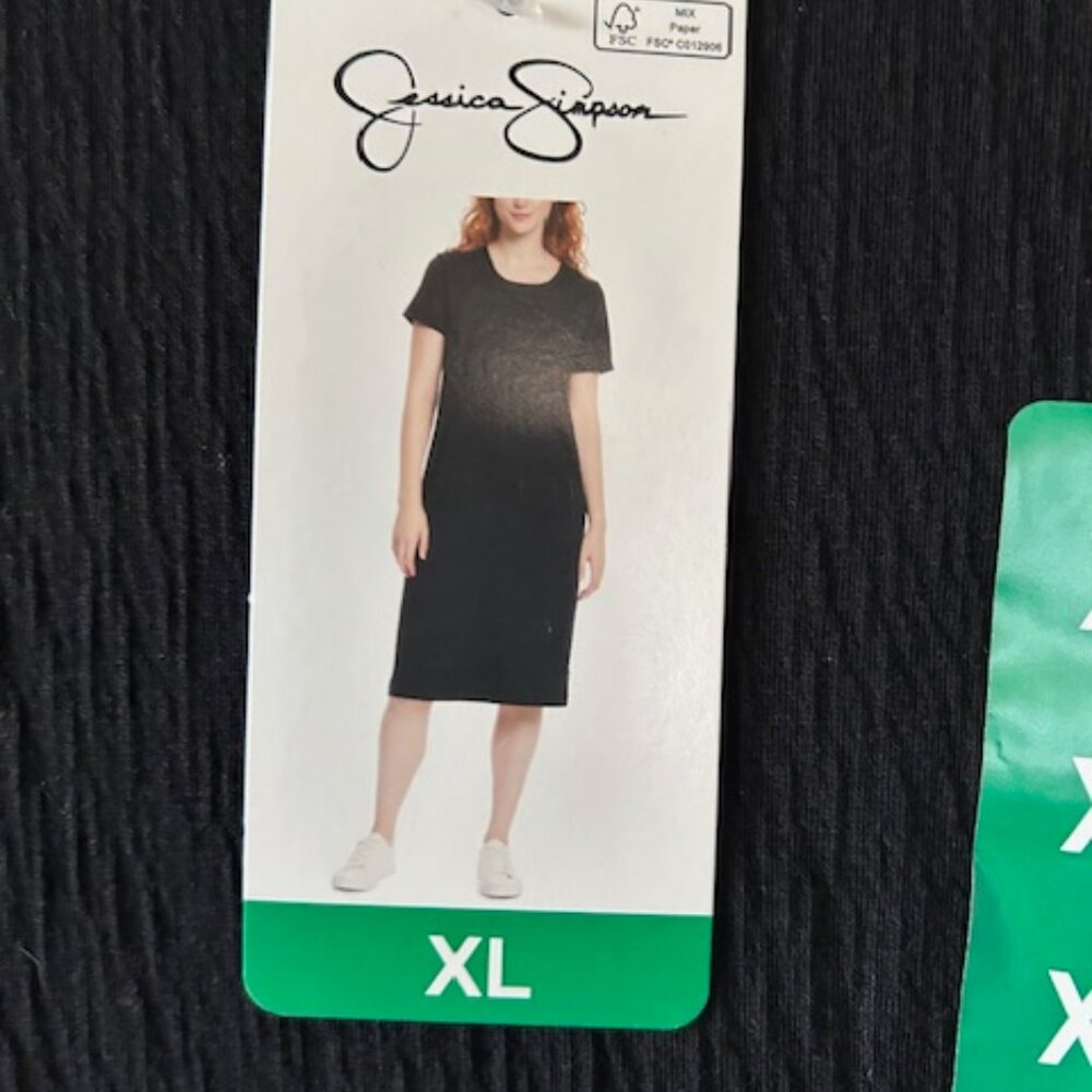 Jessica Simpson NWT Dress Lot Size XL Black Blue Casual Loungewear - Picture 8 of 9